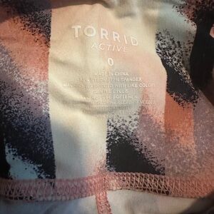 Torrid Active - Pink and Black Leggings